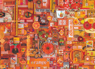 Cobble Hill Shelley Davies Orange palapeli 1000 palaa