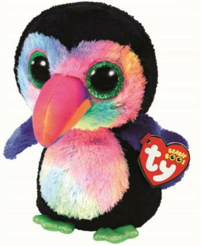 TY Beanie Boos Pehmo Tukaani Colourfull Beaks 22cm