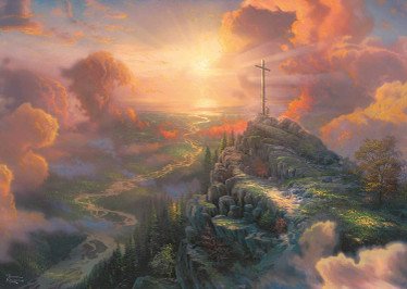 Schmidt Thomas Kinkade The Cross palapeli 1000 palaa