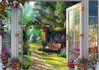 Schmidt Dominic Davison  View of the Enchanted Garden palapeli 1000 