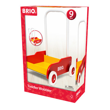 Brio  kävelyvaunu punainen