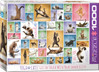 Eurographics Yoga Cats palapeli 1000 palaa