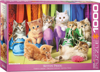 Eurographics Kitten Pride palapeli 1000 palaa