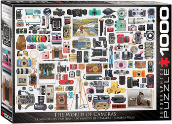 Eurographics World of Cameras palapeli 1000 palaa