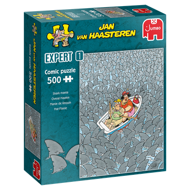 Jan Van Haasteren Shark Mania palapeli 500 palaa