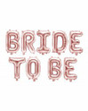 Bride To be kirjaimet ilmatäytteinen foliopallo
