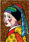 Bluebird Romero Britto - Dutch icon -palapeli 1500 palaa