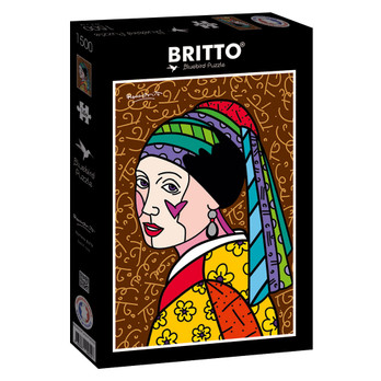 Bluebird Romero Britto - Dutch icon -palapeli 1500 palaa