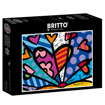 Bluebird Romero Britto - Sunset palapeli 2000 palaa