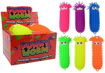 Fidget Funky Worm -hittilelu, 28cm