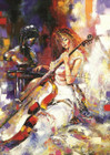 Art Puzzle The Cellist palapeli 500 palaa