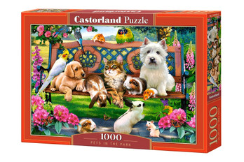 Castorland Pets in the Park palapeli 1000 palaa