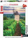 Nathan Moulin Sorene du vignoble de Santenay Bourgogne palapeli 1000 p
