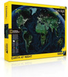 New York Puzzle Company National Geographic - Earth at Night palapeli