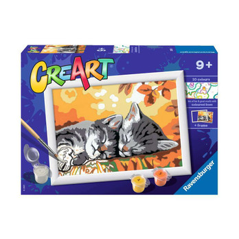 Ravensburger CreArt Autumn Kitties maalaussetti