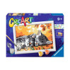 Ravensburger CreArt Two Cuddly Cats maalaussetti