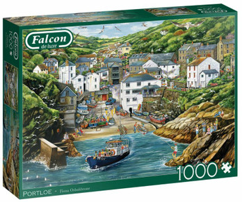 Falcon De lux Fiona Osbaldstone Portloe palapeli 1000 palaa