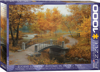 Eurographics Eugene Lushpin Autumn in an Old Park palapeli 1000 palaa