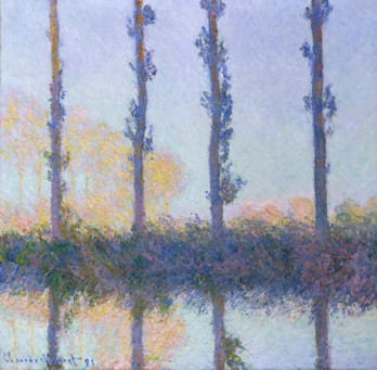 Grafika Claude Monet: The Four Trees 1891 palapeli 1000 palaa