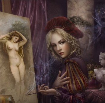 Grafika The Painter palapeli 1000 palaa