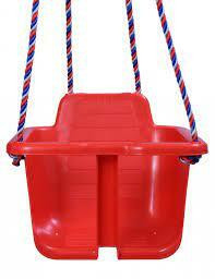 Plasto vauvakeinu punainen