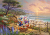 Schmidt Thomas Kinkade Disney Donald & Daisy – A Duck Day Afternoon