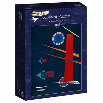 Bluebird Vassily Kandinsky  Powerful Red, 1928 palapeli 1000 palaa