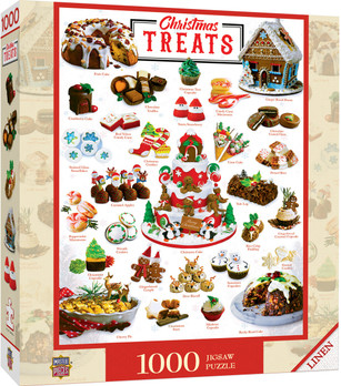 Master Pieces Christmas Treats palapeli 1000 palaa