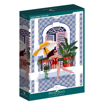 Pieces & Peace Catching in the Sun palapeli 1000 palaa