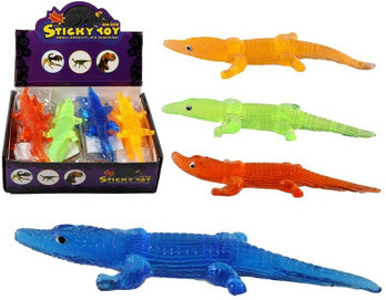 Sticky Krokotiili Fidget hittilelu 20cm