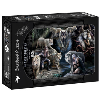 Bluebird Anne Stokes Wolf Collage palapeli 1500 palaa