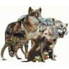 SunsOut Bonnie, Rebecca and Karen Latham Wolf Pack palapeli 1000 palaa