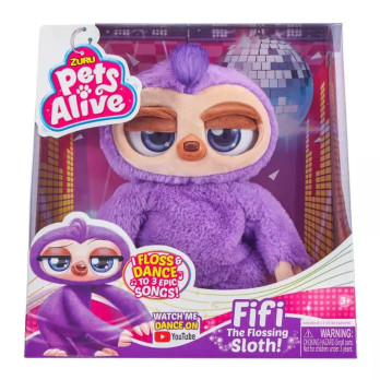 Pets Alive flossaava laiskiainen Fifi
