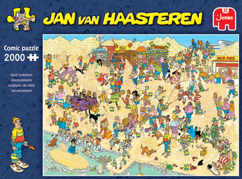 Jan van Haasteren Sand Sculptures palapeli 2000  palaa