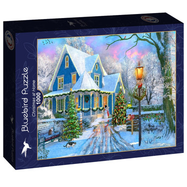 Bluebird Christmas at Home palapeli 1000 palaa