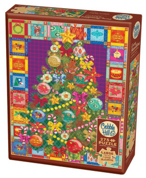 Cobble Hill XXL Pieces - Christmas Tree Quilt palapeli 275 palaa