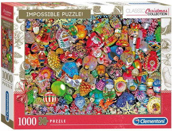 Clementoni Impossible - Jolly Christmas palapeli 1000 palaa