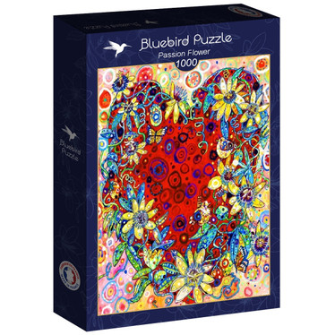 Bluebird Passion Flower palapeli 1000 palaa