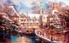 SunsOut Carl Valente - Christmas Cove palapeli 1000 palaa