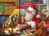SunsOut Tom Wood - Santa's Quilting Workshop palapeli 1000 palaa