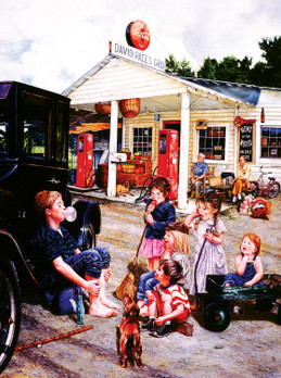 SunsOut Susan Brabeau - Blowing Bubbles palapeli 1000 palaa