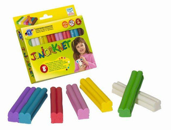 Muovailuvaha  Juniorknet 8kpl 320gr