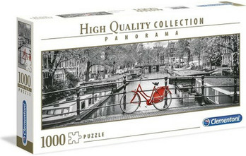 Clementoni Amsterdam Bicycle panorama palapeli 1000 palaa