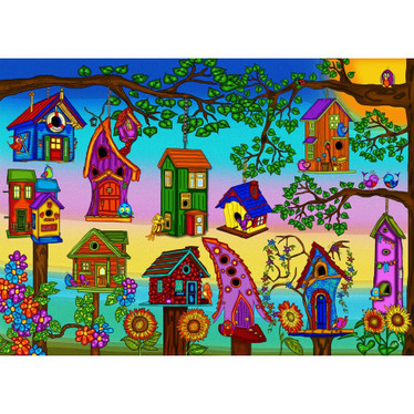 JaCaRou, Bird Houses palapeli 1000 palaa
