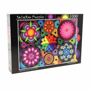 JaCaRou Colour Frenzy palapeli 1000 palaa