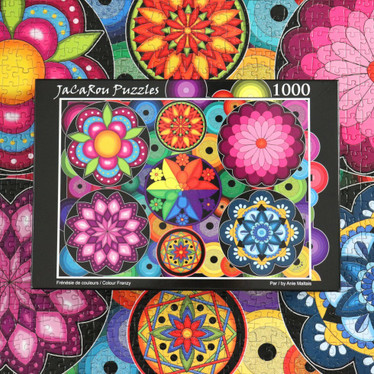 JaCaRou Colour Frenzy palapeli 1000 palaa