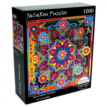 JaCaRou, Anie Meltais, So colorfull palapeli 1000 palaa