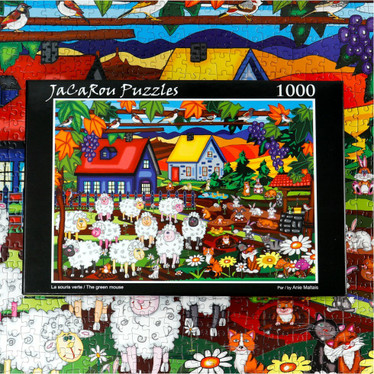 JaCaRou The green mouse palapeli 1000 palaa