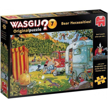 Wasgij Retro Original 7 bear necessities palapeli 1000 palaa