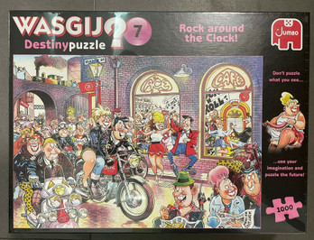 Wasgij Retro Destiny 7 rock around the clock palapeli 1000 palaa